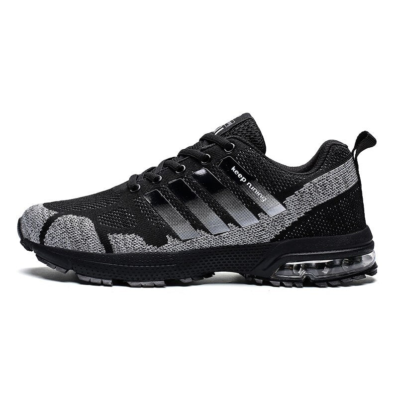 Men's Breathable Mesh Fitness Running Sports Lace Up Sneakers