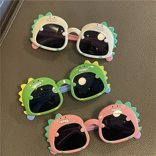 Kid's Polycarbonate Frame Cartoon Shaped Classic UV400 Sunglasses