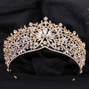 Women's Zinc Alloy Butterfly Pattern Tiaras Bridal Classic Crown