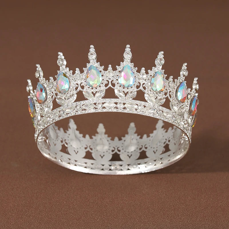 Women's Zinc Alloy Plant Pattern Tiaras Bridal Classic Crown