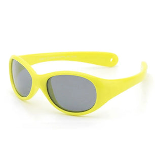 Kid's TR-90 Frame TAC Lens Cute Oval Shaped UV400 Sunglasses