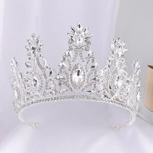 Women's Zinc Alloy Geometric Pattern Tiaras Bridal Classic Crown