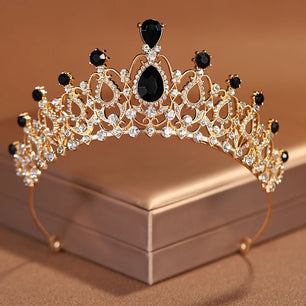 Women's Zinc Alloy Plant Pattern Tiaras Bridal Classic Crown