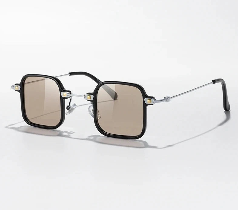 Men's Titanium Frame Full-Rim Square Shaped Luxury Trendy Glasses