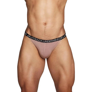 Men's Cotton Elastic Waist Closure Breathable Underpants Brief