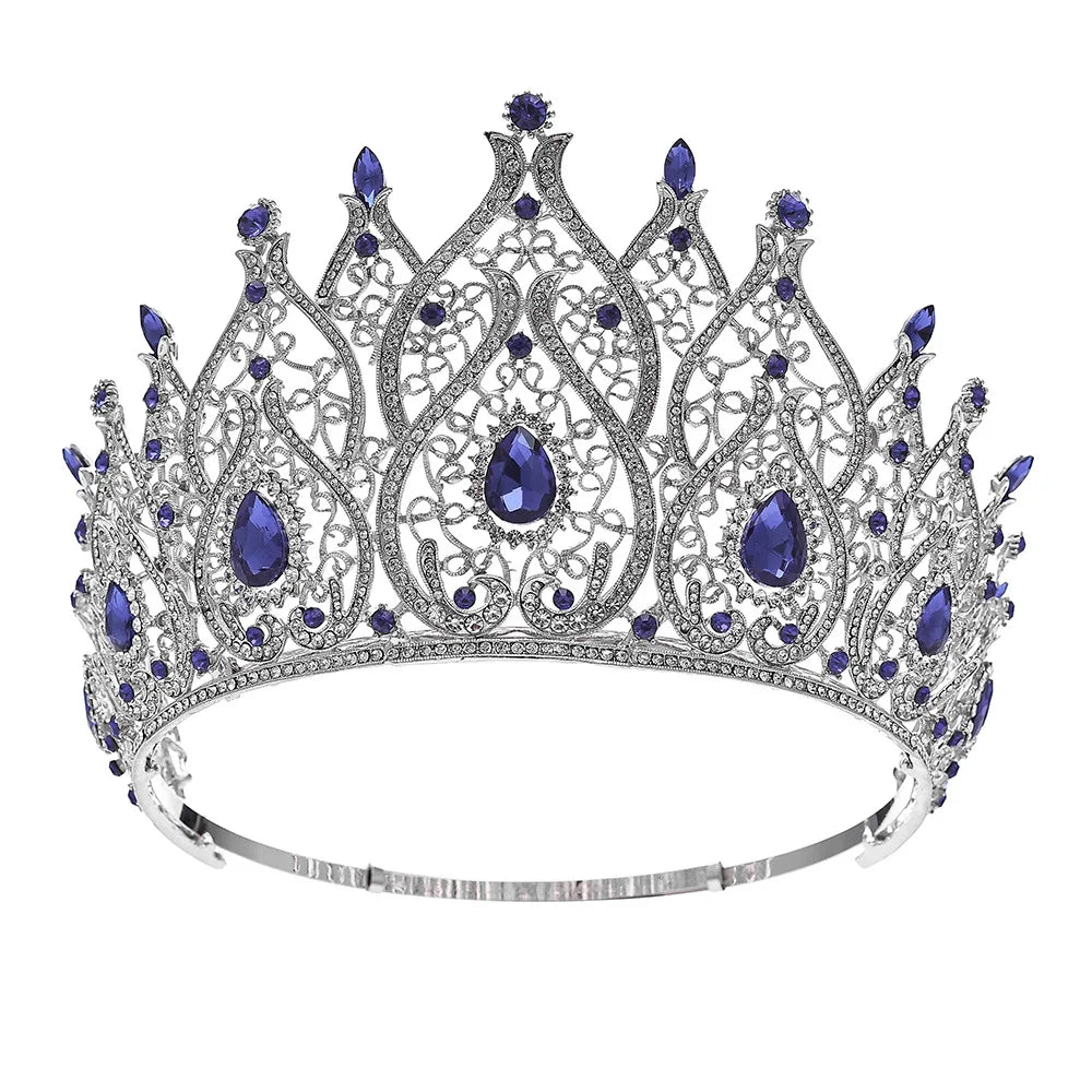 Women's Zinc Alloy Plant Pattern Tiaras Bridal Classic Crown