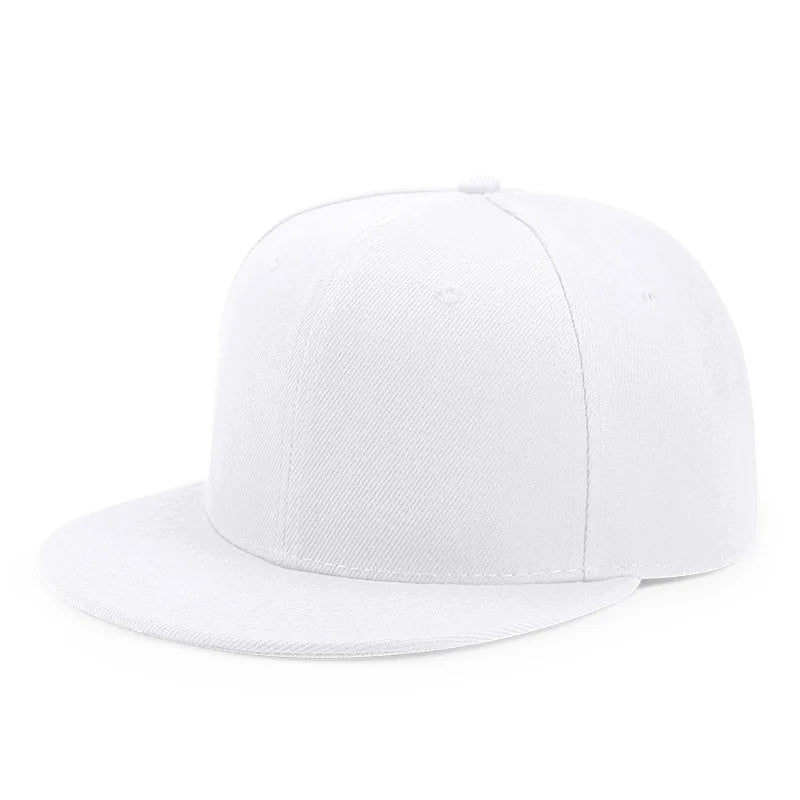 Men's Cotton Adjustable Strap Solid Pattern Casual Baseball Cap