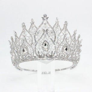 Women's Zinc Alloy Plant Pattern Tiaras Bridal Classic Crown