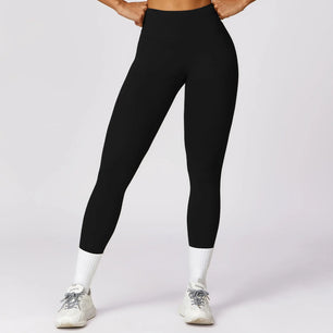 Women's Nylon High Waist Push Up Fitness Sports Wear Leggings