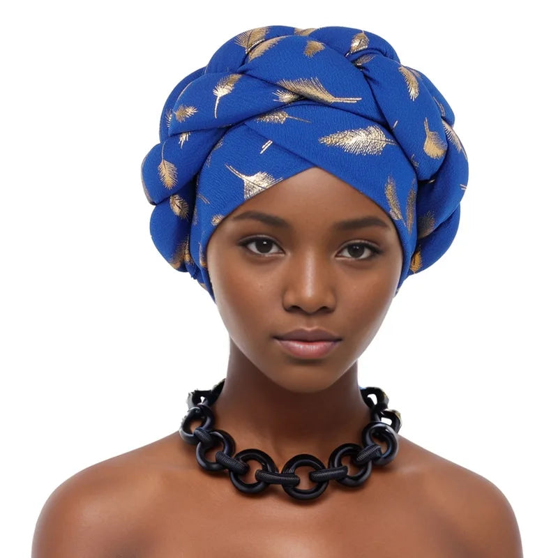 Women's Arabian Polyester Head Wrap Printed Pattern Elegant Hijabs