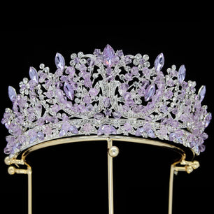 Women's Zinc Alloy Water Drop Pattern Tiaras Bridal Classic Crown