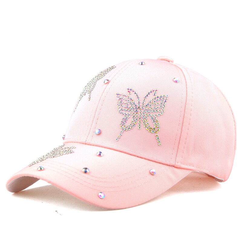 Women's Cotton Adjustable Strap Sun Protection Baseball Cap