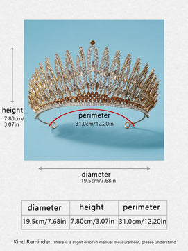 Women's Zinc Alloy Plant Pattern Tiaras Bridal Classic Crown