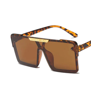 Kid's Resin Frame Acrylic Lens Square Shaped UV400 Sunglasses