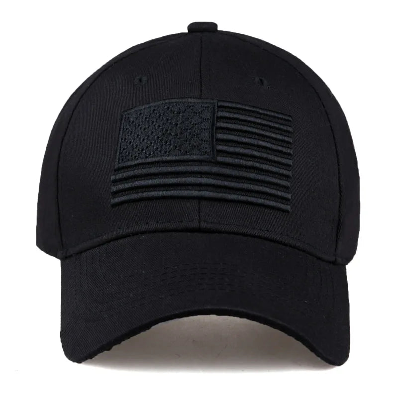 Men's Cotton Adjustable Strap Solid Pattern Casual Baseball Caps