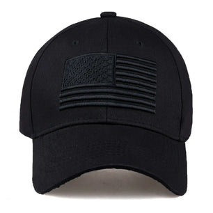 Men's Cotton Adjustable Strap Solid Pattern Casual Baseball Caps