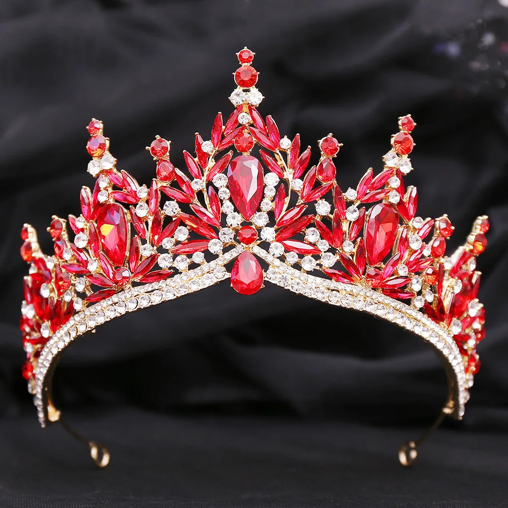 Women's Zinc Alloy Plant Pattern Tiaras Bridal Classic Crown