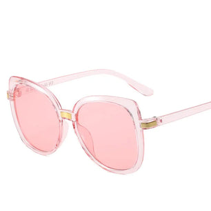 Women's Cat Eye Polycarbonate Frame Vintage Trendy Sunglasses