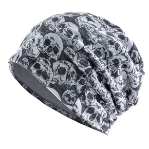 Men's Acrylic Skullies Beanies Skull Pattern Winter Warm Cap