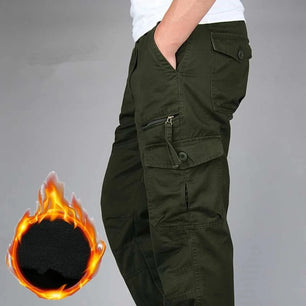 Men's Polyester Mid Waist Zipper Fly Closure Waterproof Trousers