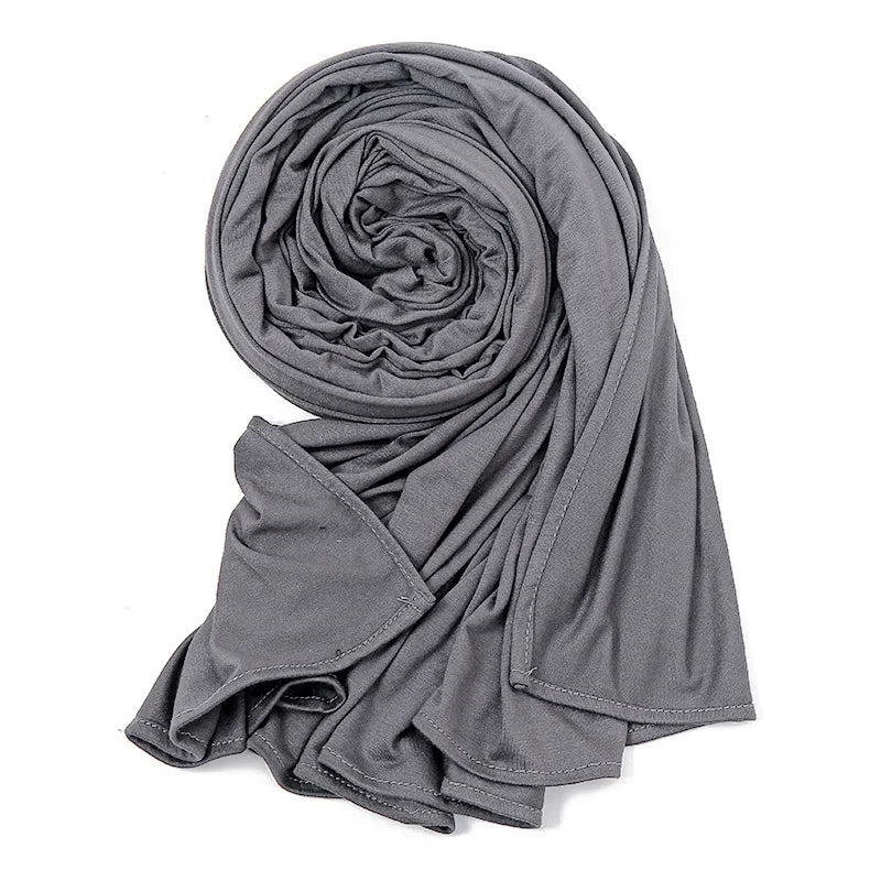 Women's Polyester Head Wrap Quick-Dry Solid Pattern Scarves