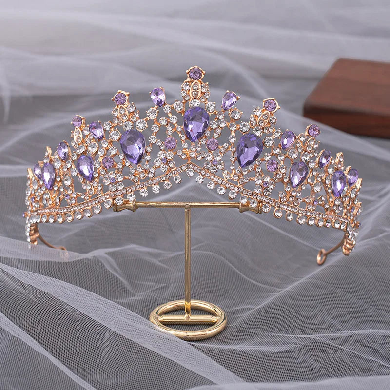 Women's Zinc Alloy Plant Pattern Tiaras Bridal Classic Crown