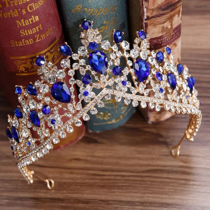 Women's Zinc Alloy Plant Pattern Tiaras Bridal Classic Crown