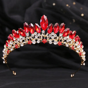 Women's Zinc Alloy Plant Pattern Tiaras Bridal Classic Crown