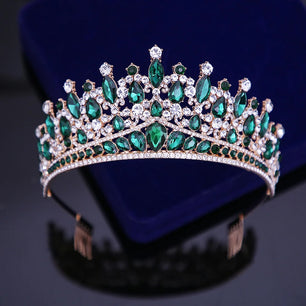 Women's Zinc Alloy Plant Pattern Tiaras Bridal Classic Crown