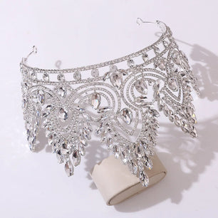 Women's Zinc Alloy Geometric Pattern Tiaras Bridal Classic Crown