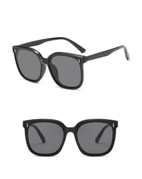 Kid's Plastic Frame Vintage Square Shaped UV400 Trendy Sunglasses