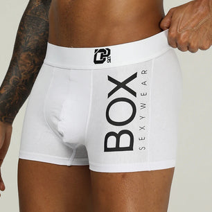 Men's 1 Pc Cotton Letter Pattern Quick-Dry Underwear Boxer Shorts