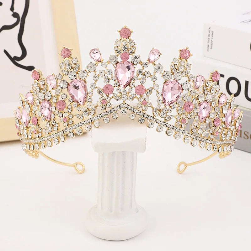 Women's Zinc Alloy Plant Pattern Tiaras Bridal Classic Crown