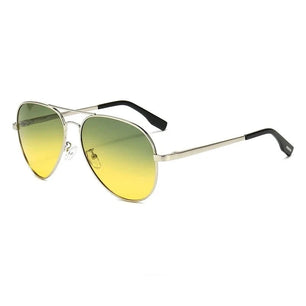 Women's Alloy Frame TAC Lens Oval Shaped Polarized Sunglasses