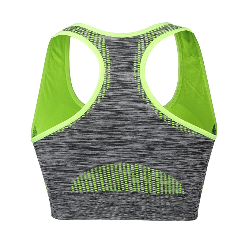 Women's Spandex O-Neck Sleeveless Breathable Yoga Gym Wear Tops