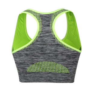 Women's Spandex O-Neck Sleeveless Breathable Yoga Gym Wear Tops