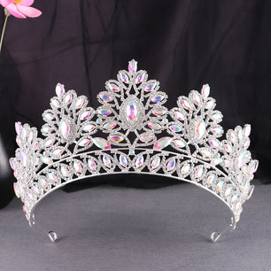 Women's Zinc Alloy Geometric Pattern Tiaras Bridal Classic Crown