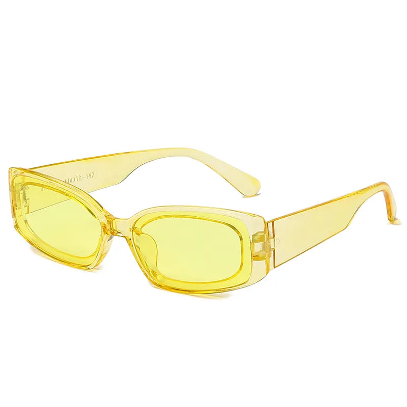 Women's Square Polycarbonate Frame UV Protection Sunglasses