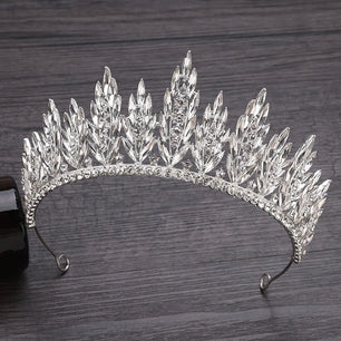 Women's Zinc Alloy Geometric Pattern Tiaras Bridal Classic Crown