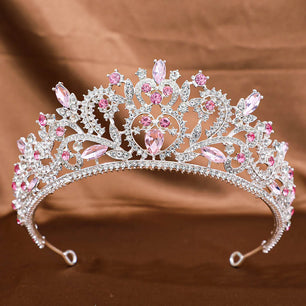 Women's Zinc Alloy Water Drop Pattern Tiaras Bridal Classic Crown