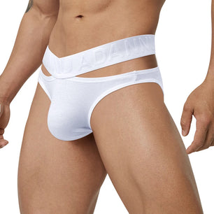 Men's Cotton Elastic Waist Closure Breathable Underpants Brief