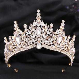 Women's Zinc Alloy Geometric Pattern Tiaras Bridal Classic Crown