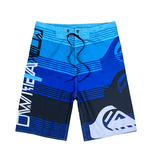 Men's Microfiber Drawstring Closure Quick-Dry Swimwear Shorts