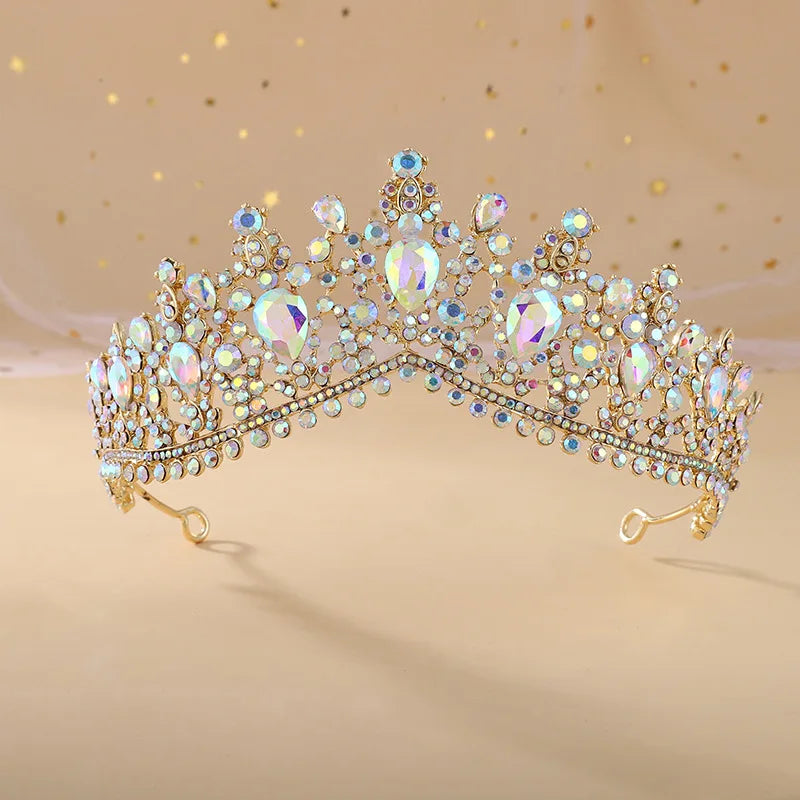 Women's Zinc Alloy Plant Pattern Tiaras Bridal Classic Crown