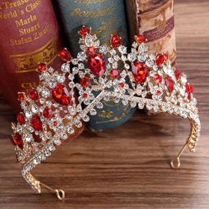 Women's Zinc Alloy Plant Pattern Tiaras Bridal Classic Crown