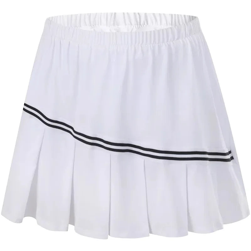 Women's Polyester Striped Pattern Quick-Dry Casual Wear Skirts