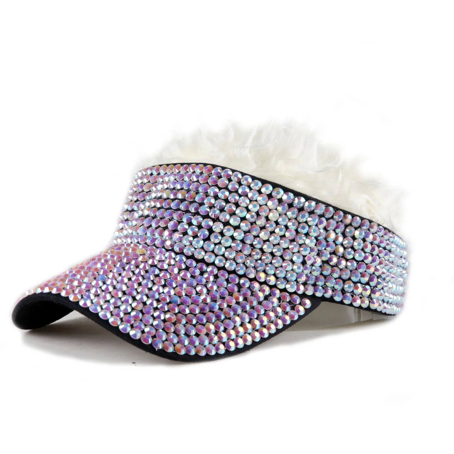 Women's Acrylic Adjustable Strap Rhinestone Casual Wear Baseball Hat