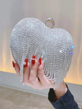 Women's Plastic Sequined Pattern Classic Luxury Wedding Clutch