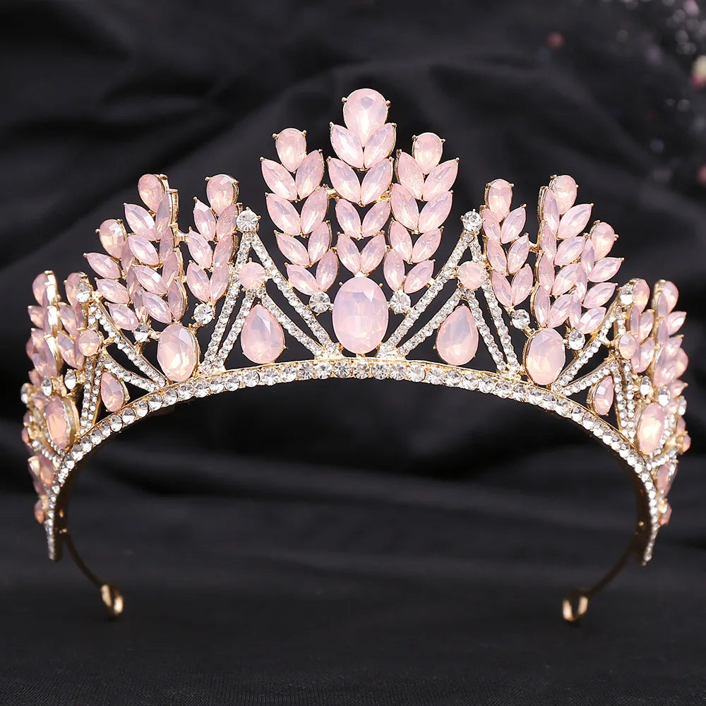 Women's Zinc Alloy Geometric Pattern Tiaras Bridal Wedding Crown