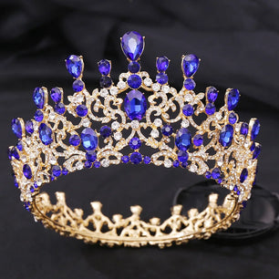 Women's Zinc Alloy Plant Pattern Tiaras Bridal Classic Crown